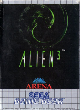 Alien 3 box art for Sega Game Gear